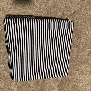 Navy and White Striped XL Bed Sheet